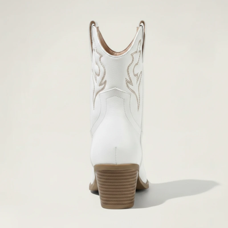 HATTIE Cowgirl Boots - Yehaw | White - Yehaw