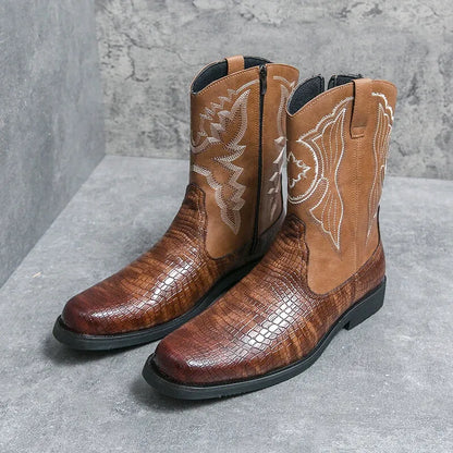 HECTOR Mens Cowboy Boots - Rugged Look | Long-Lasting Build - Yehaw