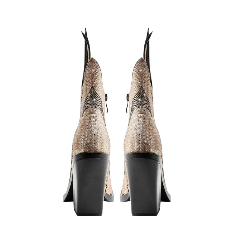 IRIS Cowgirl Boots - Yehaw | Gold - Yehaw