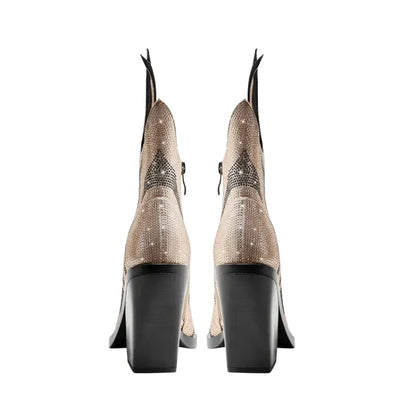 IRIS Cowgirl Boots - Yehaw | Gold - Yehaw