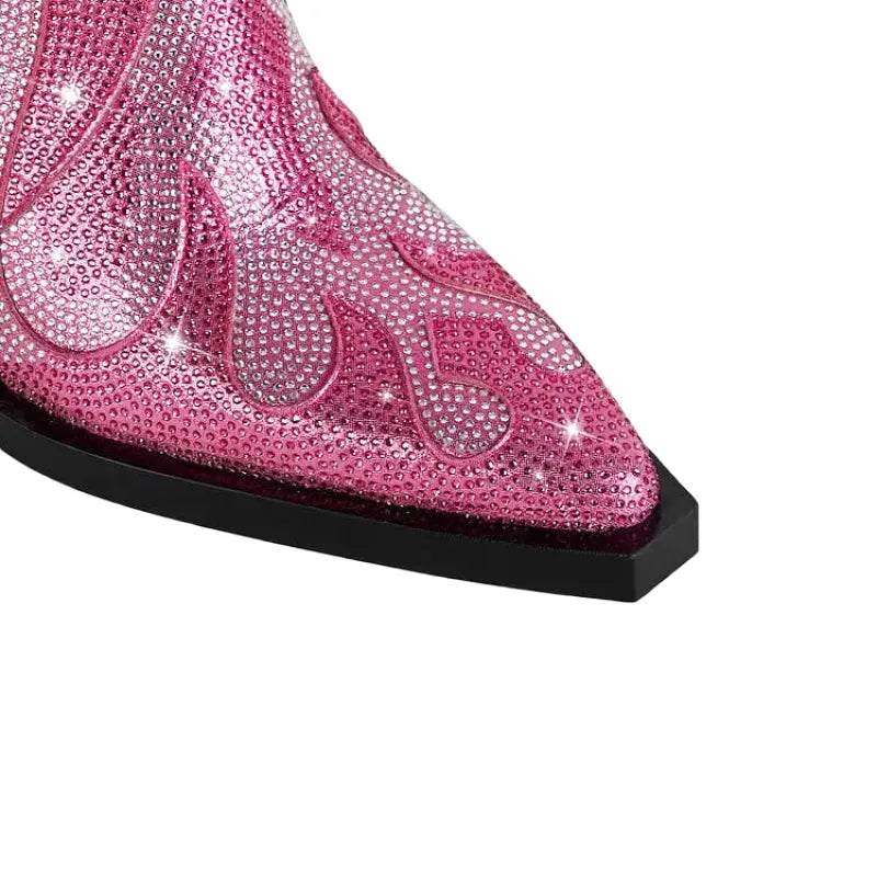 IRIS Cowgirl Boots - Yehaw | Pink - Yehaw