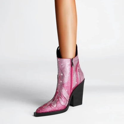 IRIS Cowgirl Boots - Yehaw | Pink - Yehaw