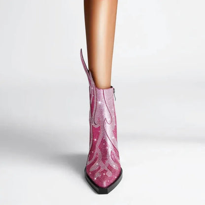IRIS Cowgirl Boots - Yehaw | Pink - Yehaw