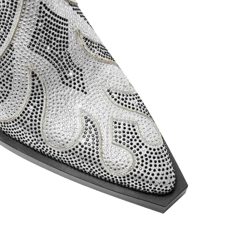 IRIS Cowgirl Boots - Yehaw | Silver - Yehaw