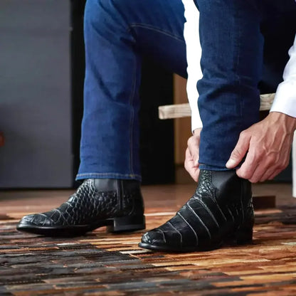 JACK Mens Cowboy Boots - Men’s Shoes | Bold & Structured Style - Yehaw