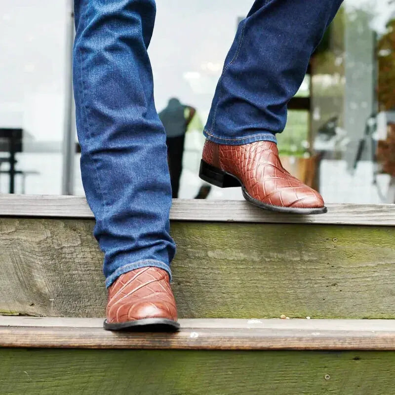 JACK Mens Cowboy Boots - Yehaw | Brown - Yehaw