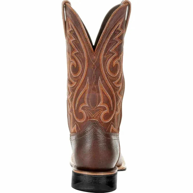 JED Mens Cowboy Boots - Yehaw | Brown - Yehaw