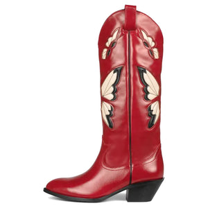 JESSIE Cowgirl Boots - Resistant PU leather | Elegance & Stability - Yehaw