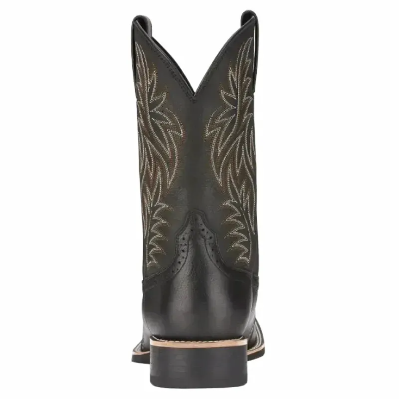 JOHNNY Mens Cowboy Boots - Yehaw | Black - Yehaw