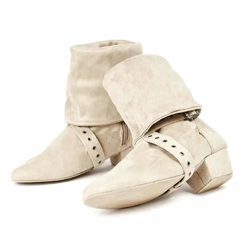 JOSIE Cowgirl Boots - Yehaw | Beige - Yehaw