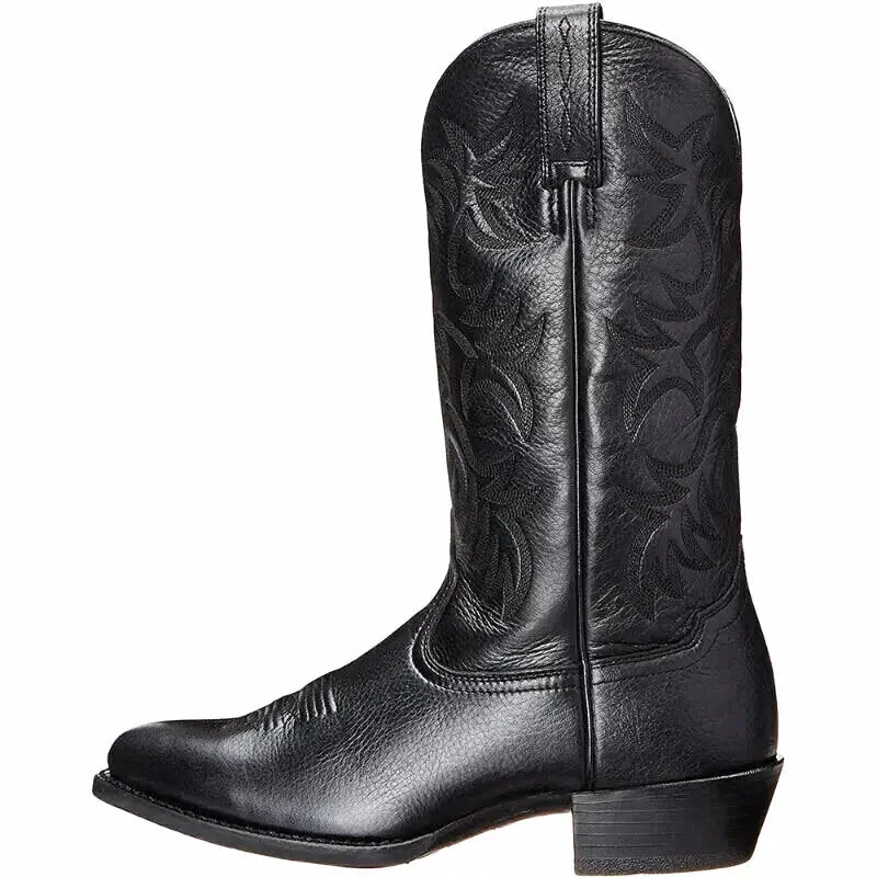 LEVI Mens Cowboy Boots - Yehaw | Black - Yehaw