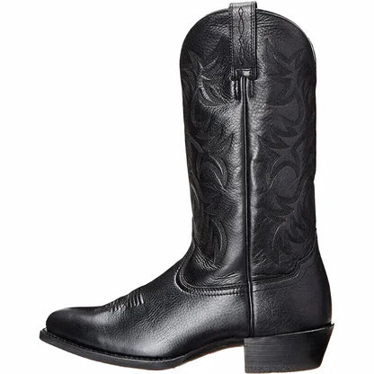 LEVI Mens Cowboy Boots - Yehaw | Black - Yehaw