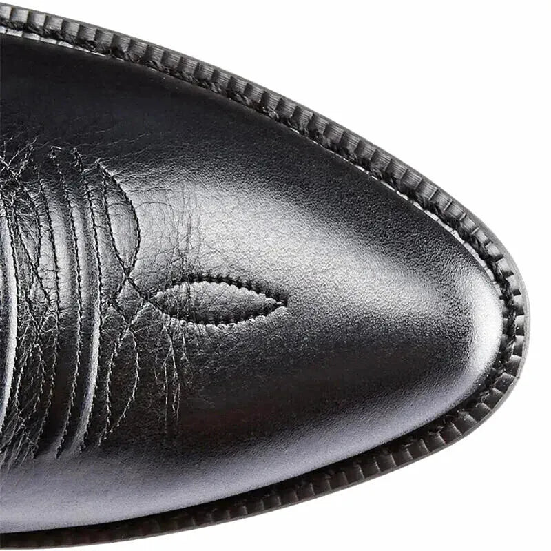 LEVI Mens Cowboy Boots - Yehaw | Black - Yehaw
