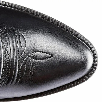 LEVI Mens Cowboy Boots - Yehaw | Black - Yehaw