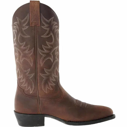 LEVI Mens Cowboy Boots - Yehaw | Brown - Yehaw