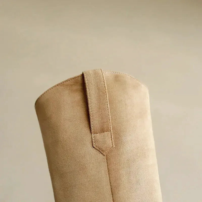 MAE Cowgirl Boots - Yehaw | Beige - Yehaw