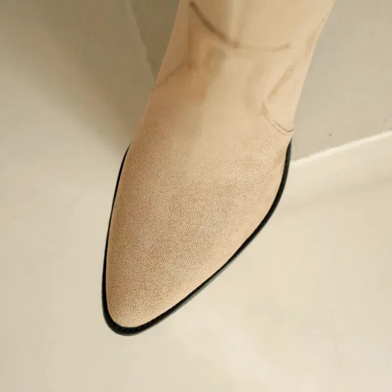 MAE Cowgirl Boots - Yehaw | Beige - Yehaw
