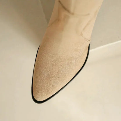 MAE Cowgirl Boots - Yehaw | Beige - Yehaw
