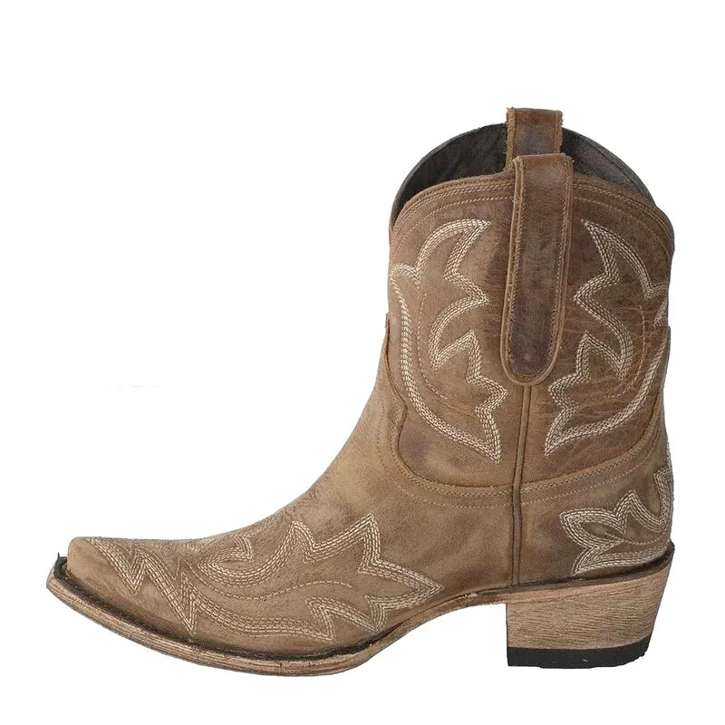 MARY Cowgirl Boots - Resistant PU leather | Elegance & Stability - Yehaw
