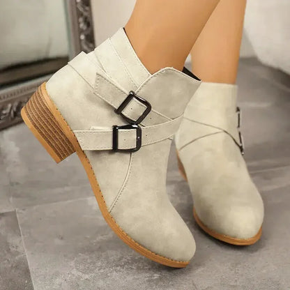 NORA Cowgirl Boots - Yehaw | Beige - Yehaw