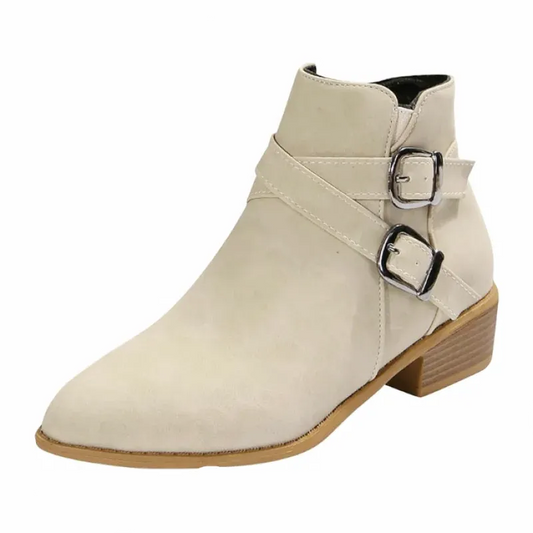 NORA Cowgirl Boots - Yehaw | Beige - Yehaw 