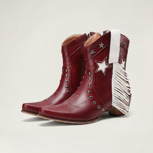 ORLANDA Cowgirl Boots - Yehaw | Red - Yehaw