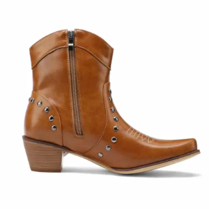 ORLANDA Cowgirl Boots - Yehaw | Brown - Yehaw