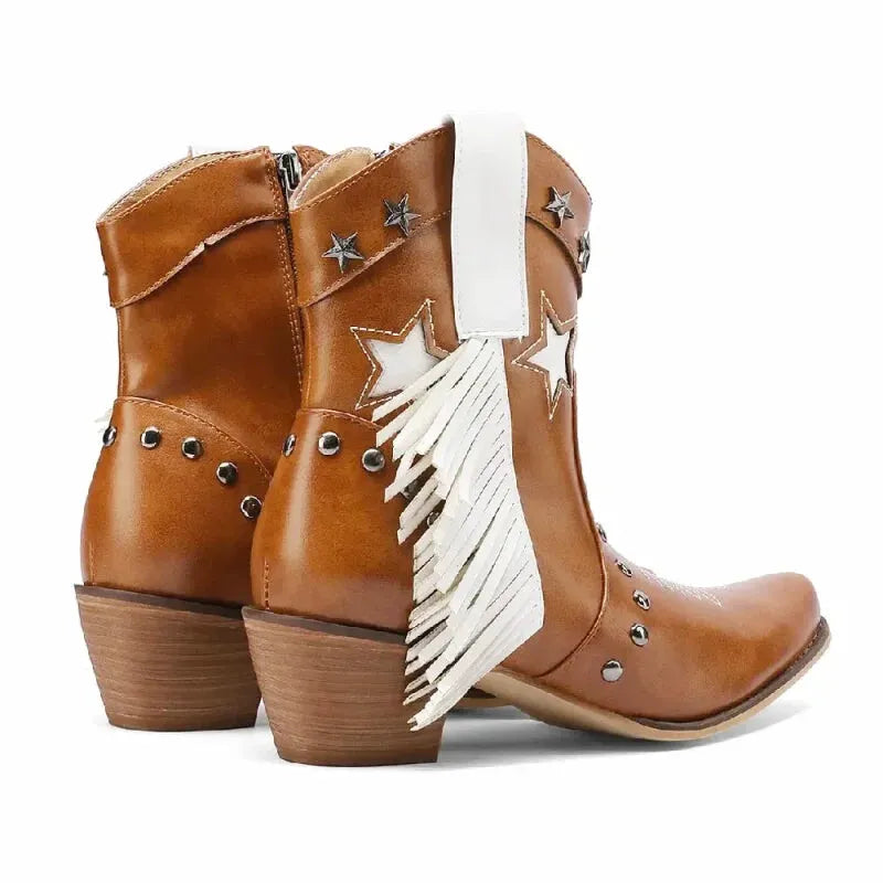 ORLANDA Cowgirl Boots - Yehaw | Brown - Yehaw