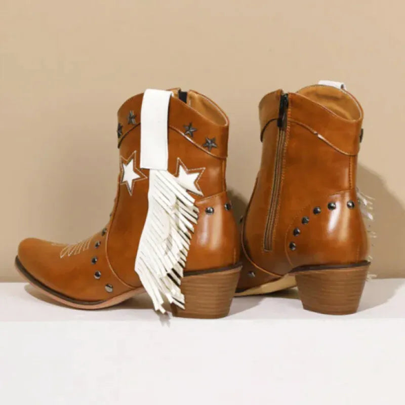 ORLANDA Cowgirl Boots - Yehaw | Brown - Yehaw