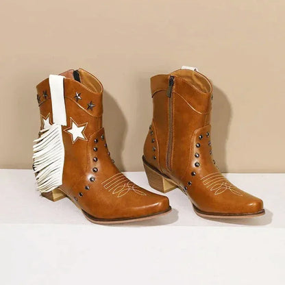 ORLANDA Cowgirl Boots - Yehaw | Brown - Yehaw