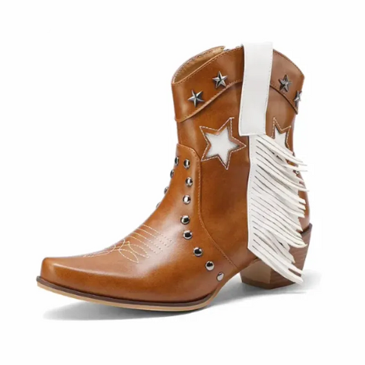 ORLANDA Cowgirl Boots - Yehaw | Brown - Yehaw 