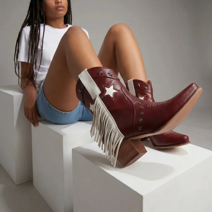 ORLANDA Cowgirl Boots - Yehaw | Red
