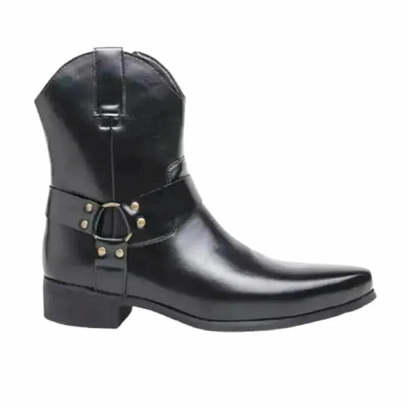 REMINGTON Mens Cowboy Boots - Yehaw | Black - Yehaw