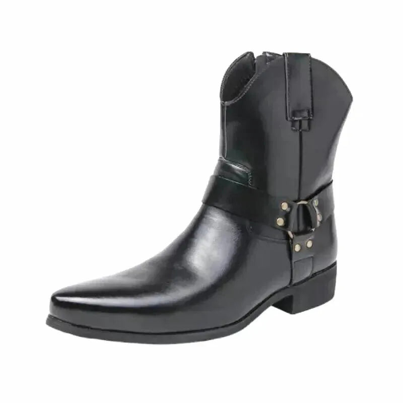 REMINGTON Mens Cowboy Boots - Yehaw | Black - Yehaw