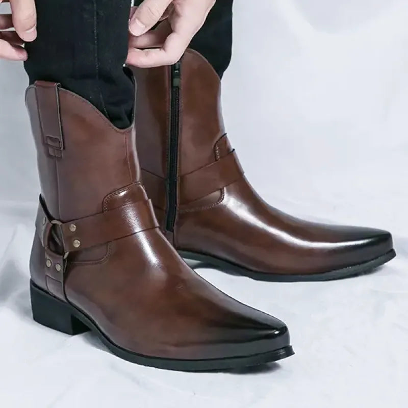 Remington Mens Cowboy Boots - Virile Design | Everyday Strength - Yehaw