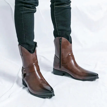 REMINGTON Mens Cowboy Boots - Yehaw | Brown - Yehaw