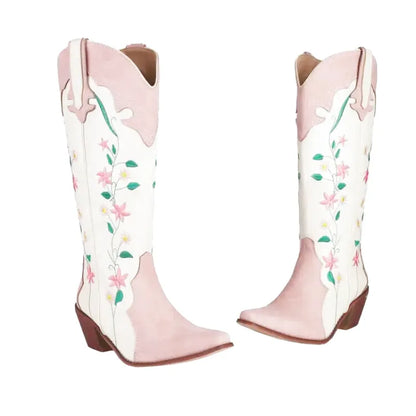 RIA Cowgirl Boots - Yehaw | Pink - Yehaw