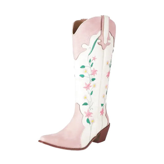 RIA Cowgirl Boots - Yehaw | Pink - Yehaw