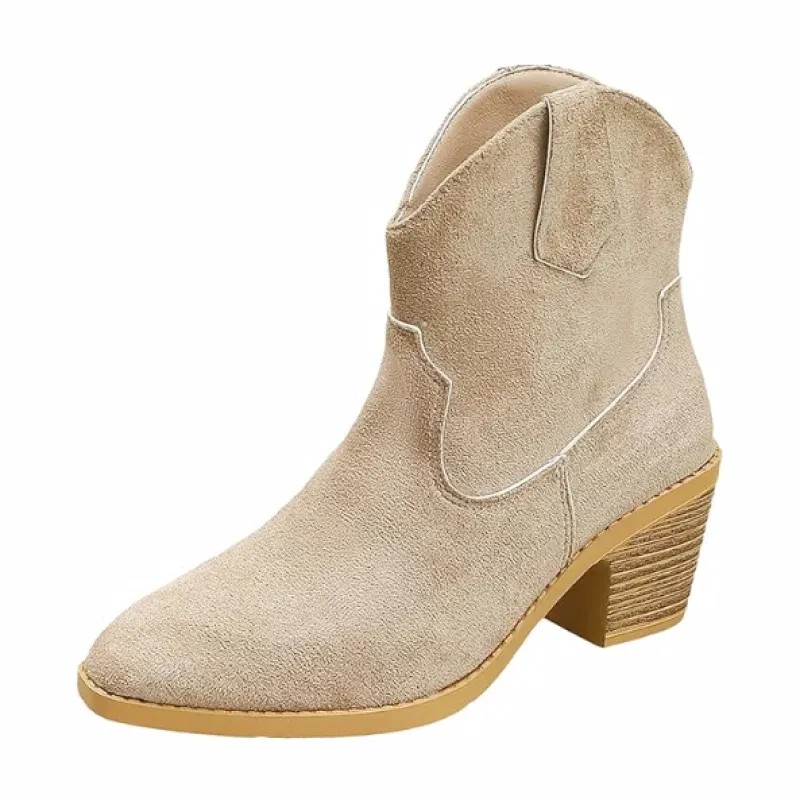 ROSIE Cowgirl Boots - Yehaw | Beige - Yehaw