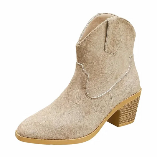 ROSIE Cowgirl Boots - Yehaw | Beige - Yehaw 