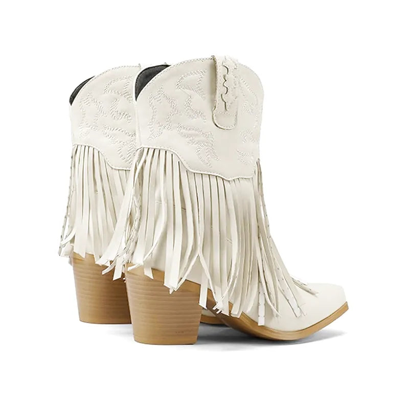 SAVANNAH Cowgirl Boots Fringe - Soft lining | Elegance & Stability - Yehaw
