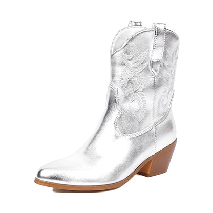 SHIRLEY Cowgirl Boots - Pointed toe | Elegance & Stability - Yehaw