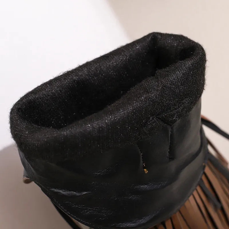 SKYE Cowgirl Boots Fringe - Soft lining | Elegance & Stability - Yehaw