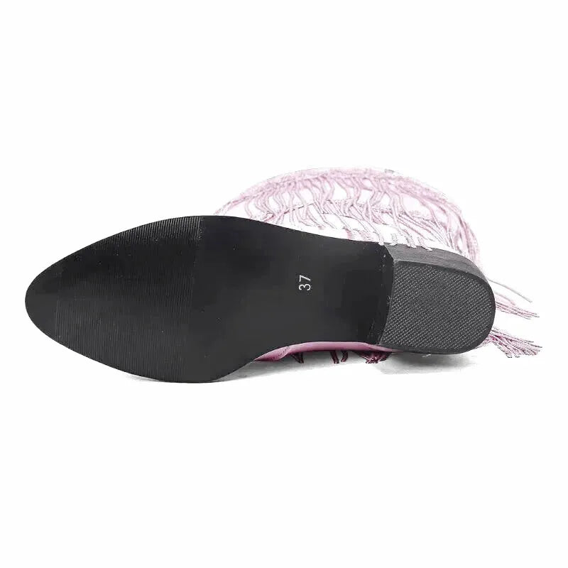 TAMMIE Cowgirl Boots - Yehaw | Pink - Yehaw