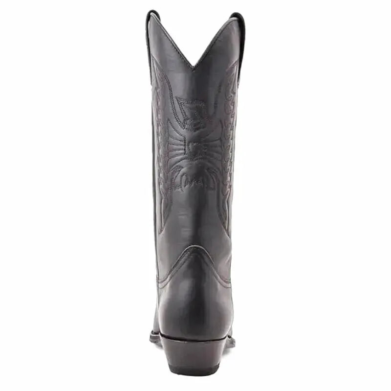TEDDY Mens Cowboy Boots - Yehaw | Black - Yehaw