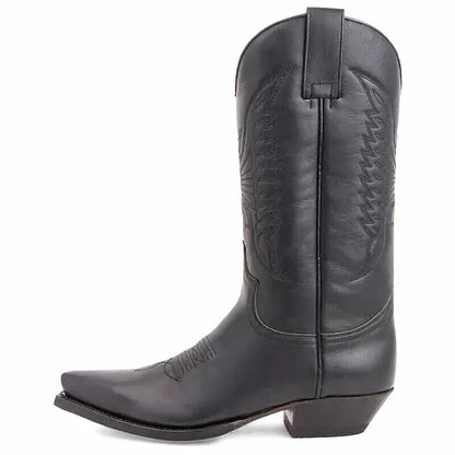TEDDY Mens Cowboy Boots - Yehaw | Black - Yehaw