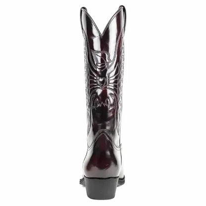 TEDDY Mens Cowboy Boots - Yehaw | Dark Brown - Yehaw
