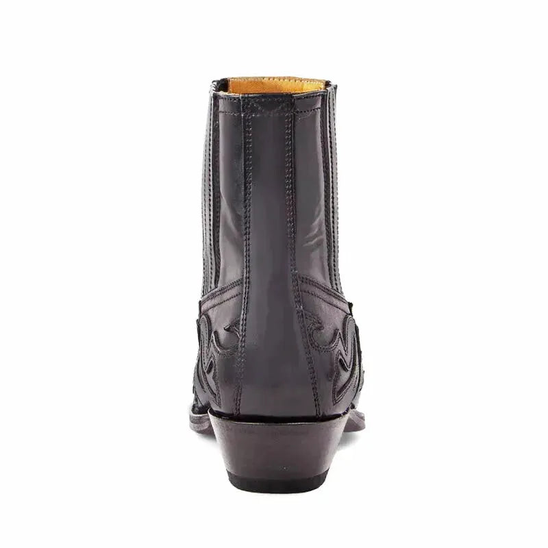TOMMY Mens Cowboy Boots - Yehaw | Black - Yehaw