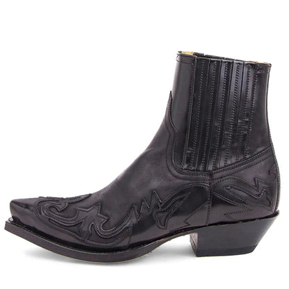 TOMMY Mens Cowboy Boots - PU Leather | Bold Design & Fit - Yehaw