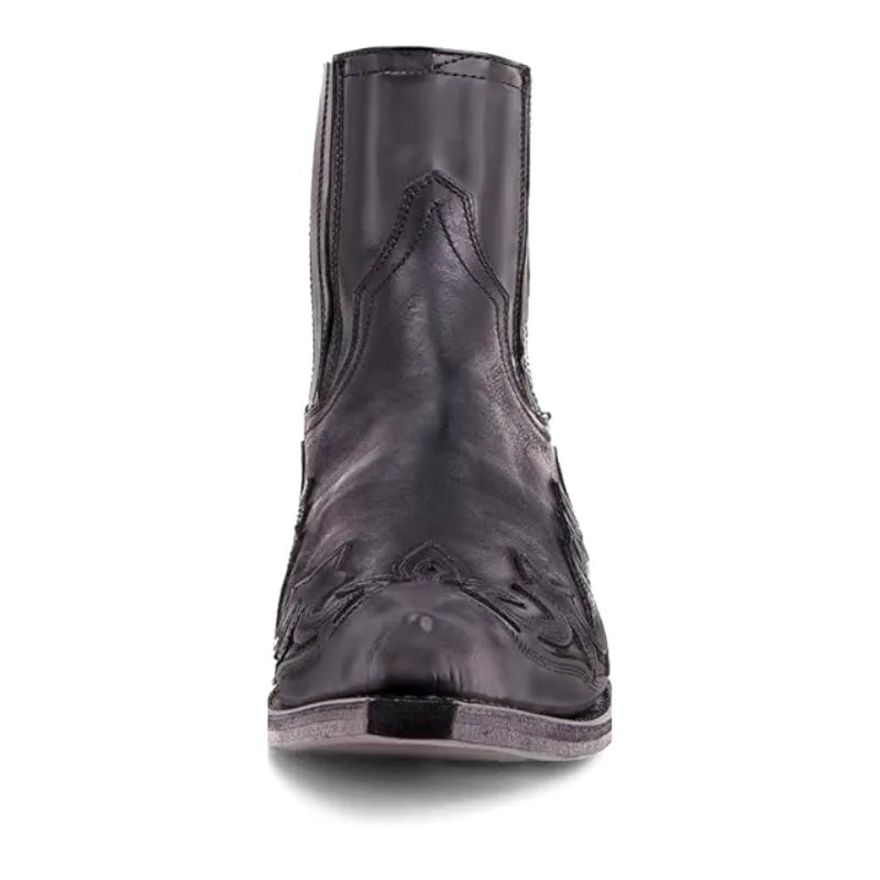 TOMMY Mens Cowboy Boots - PU Leather | Bold Design & Fit - Yehaw